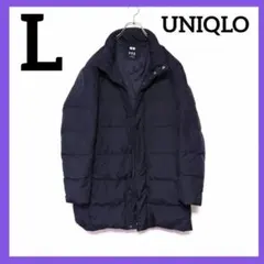 ユニクロ ロングダウンジャケット 黒 Lサイズ メンズ UNIQLO 在庫限りのサムネイル