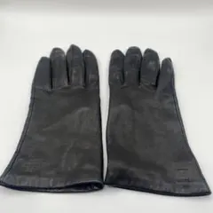 GIVENCHY ジバンシィ レザー手袋 ブラック - メルカリ