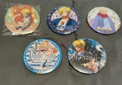 ワンピース サンジ 缶バッジ 5個セット