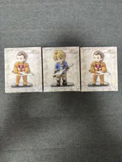 ファイナルファンタジー タクティクス ミニフィギュア　三体セット