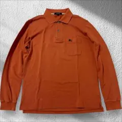 BURBERRY LONDON バーバリー ノバチェック 長袖 ポロシャツ M