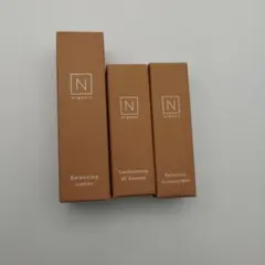 Nオーガニック　ミニボトル ローション・VCエッセンス・エッセンスミルク