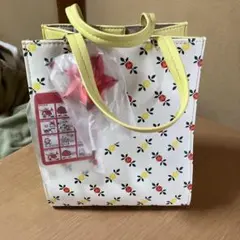 花柄 ハンドバッグ 小型 シモジマコラボ フェリシモ