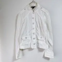 【高級進口】White House Black Market 完美剪裁白色外套