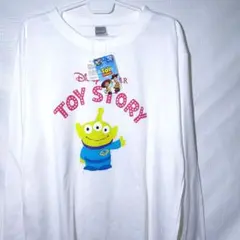 新品 ロンT XL エイリアン リトルグリーンメン トイストーリー 長袖Tシャツ