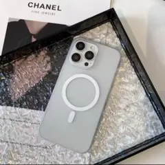 新品 iPhone 15 Pro MagSafeケース フロストエア 클리어