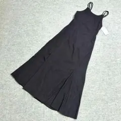 YUA-67 新品 Ray Cassin レイカズン ロングキャミワンピース 黒