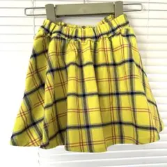 カルディア　ストレッチ起毛チェック柄スカート