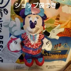 ミニーのファンダーランド　パルパルーザ　ぬいぐるみバッジ