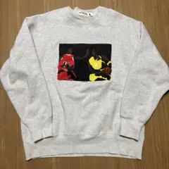 COTTON PAN グレー スウェット L ジョーダン　コービー　コットンパン