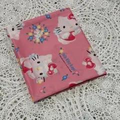 サンリオ　ハローキティエンジェル　1999年製　平成レトロ　ハギレ生地　廃盤