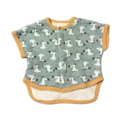 動物柄 ベビーベスト スリーパー　80cm