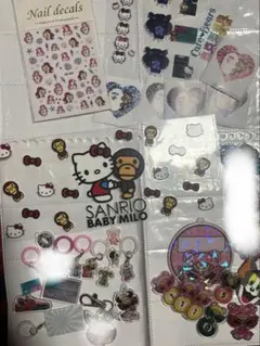 サンリオ　ヒスミニ　アクリルペンラカプラセット