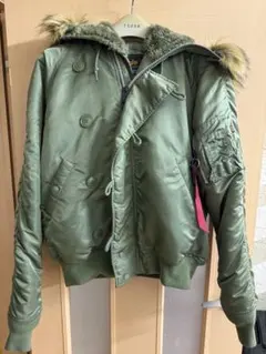 アルファインダストリーズ　N-2B　フライトジャケット オリーブグリーン