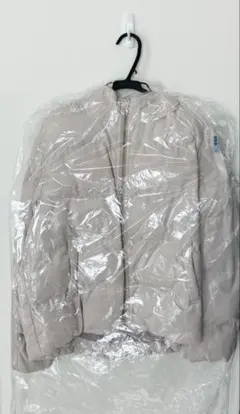 【極美品】any SiS フード付きダウンジャケット オフホワイト S