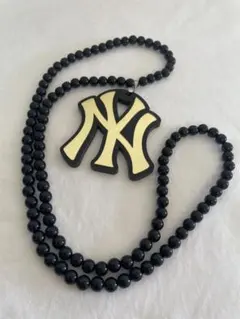 NY Yankees ロゴ ネックレス 長さ 82cm