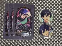 あんスタ 缶バッジ ミュージアムカード まとめ売り Trickstar 氷鷹北斗