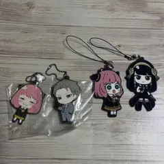 SPY×FAMILYスパイファミリーラバーキーホルダーセット