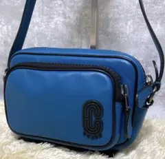 【極美品】COACH コーチ ショルダーバッグ 現行モデル レザー 男女兼用