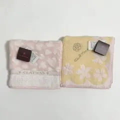 CLATHAS タオルハンカチ 2枚セット