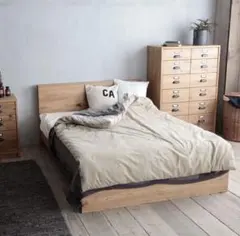 未使用】Knot antiques GOOLIS BED すのこダブルベッド - メルカリ