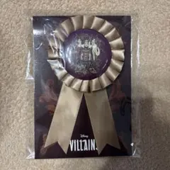 Disney Villains ロゼット型ピンバッジ