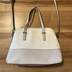 ま*つ様 Kate Spade ホワイト ショルダーバッグ