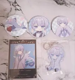 アイカツ！ AVIOT マルイ アクリルキーホルダー 缶バッジ 氷上スミレ