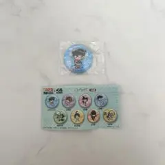 名探偵コナン ビッくらポン くら寿司 マスキングテープ 缶バッジ 2個セット