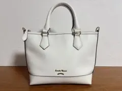 【Samantha Thavasa】人気の白色トートバッグ☆