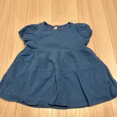 petit main チュニック 100cm 青