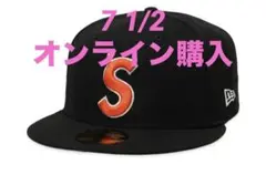 Supreme Devil S Logo New Era Black 7 1/2