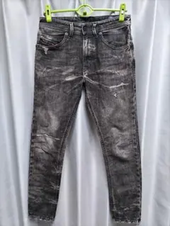 DIESEL　ジョグジーンズ　THOMMER　30 ブラックデニム