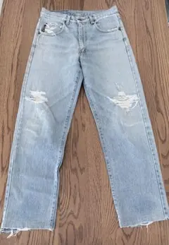 90s ARMANI JEANS ダメージデニム ヴィンテージ 30