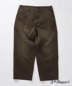 WIDE LEG BREAK CHINO