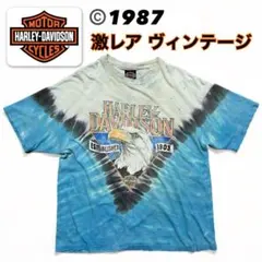 1987 極レア　80s ハーレーダビッドソン 半袖 USA製　ヴィンテージ