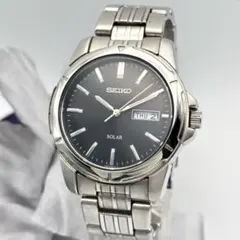 SEIKO SBPX063 ソーラー サファイアガラス デイデイト ステンレス