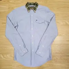 RALPH LAUREN RUGBY ボタンダウンシャツ XS ライトブルー