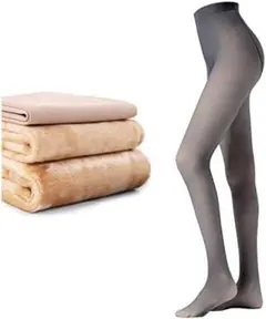 タイツ 裏起毛 肌色 レディース 透け感タイツ 着圧 ストッキング風