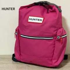 HUNTER オリジナル トップクリップ ナイロン バックパック ピンクのサムネイル