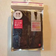 ユニクロ HEATTECH キッズタイツ 140サイズ ブラック