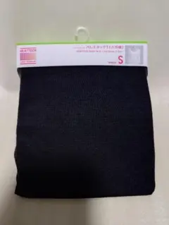 ユニクロ／ヒートテック／バレエネックT（八分袖）／レディースS／ブラック