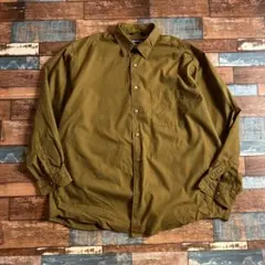 K*i様 90s ノーティカ 長袖シャツ XL ジャマイカ製 オリーブ系ゆるダボ