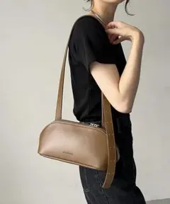 未使用 アドカラム ショルダーバック ADD CULUMN(アドカラム) PUFF - CROSSBODY CHAIN/チェーンバッグ