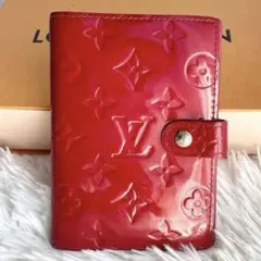 美品✨ルイヴィトンモノグラムヴェルニ アジェンダPM 手帳カバースケジュール帳