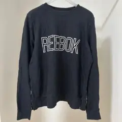 REEBOK　USA古着　ロングTシャツ　リーボック　黒　Tシャツ　ロンT