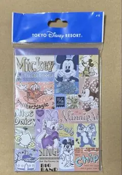 【新品・未使用・未開封】東京ディズニーリゾート メモ用紙 6種類セット
