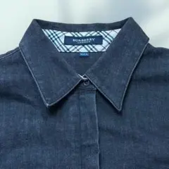 BURBERRY ダークブルー ポロシャツ 160A