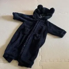 [50-70cm]コムサ/クマ耳付きフリースアウター