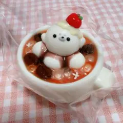 あざらし　コーヒカップ　スクイーズ